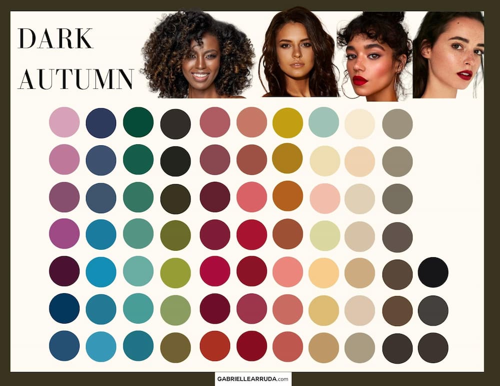 Deep Autumn Color Palette